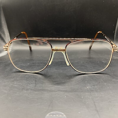 #ad Marcolin National NA0108 Harrison Gold Tortoise Eyeglasses Frames 58 16 145