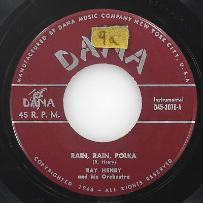 #ad RAY HENRY Rain Polka White Eagle Oberek DANA D45 3076 VG 45rpm