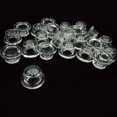 #ad 6pcs Replacement Glass Bowl for Silicone Smoking Pipe Tobacco Cigar Accessories