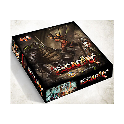 #ad Happy Games Escape Escape Fighting for Freedom Kickstarter Version Box VG