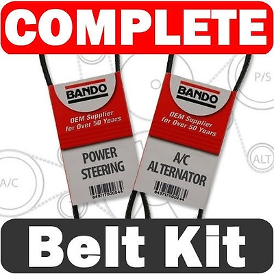 #ad Drive Belt Kit fits Toyota Highlander Sienna Alternator AC Power Steering 2 PCS