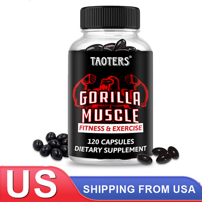 #ad Muscle Fitness and Exercise Supplement 120 Capsules