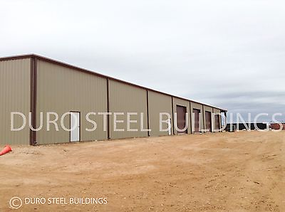 #ad DuroBEAM Steel 95#x27;x200#x27;x20#x27; Metal Clear Span Red Iron Warehouse Building DiRECT