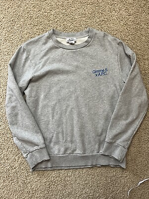 #ad A.P.C Gimmie 5 Mens Crewneck Sweatshirt Size Large EXCELLENT $245