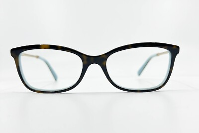 #ad Tiffany amp; Co. TF2169 F 8134 Eyeglasses Havana Gold Frames 53 17 140 8076