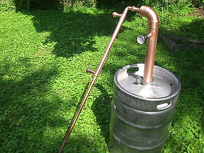 #ad Beer Keg Kit 2quot; inch Copper Moonshine Still Pot Still Distillation Column