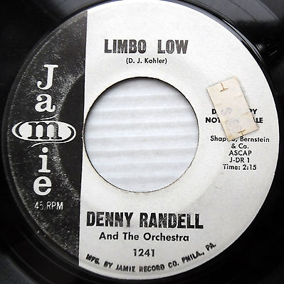#ad DENNY RANDELL exotica popcorn INST promo 45 LIMBO LOW LONELY MELODY vg F1835