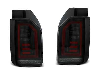 #ad Pair of Tail Lights for VW T6 from 2015 gt;Smoke Black Red LED WW Freeshipping AU