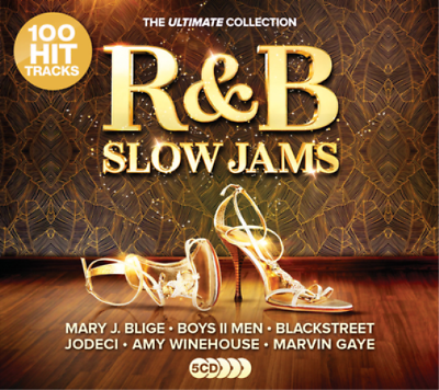 #ad Various Artists Ramp;B Slow Jams CD Box Set UK IMPORT