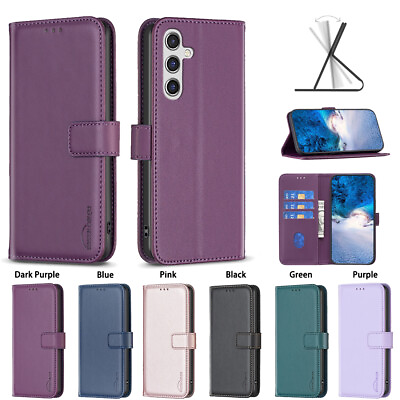 #ad New Wallet Leather Flip Case Cover For Samsung Galaxy A73 A54 A34 A25 A15 A05s