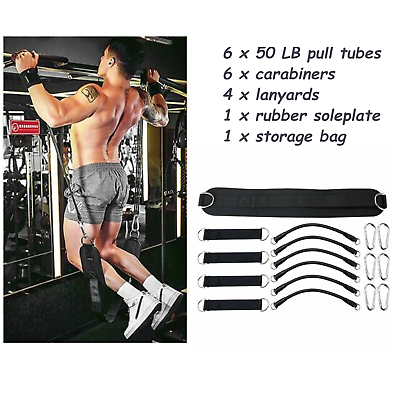 #ad Pull Up Assistance Bands Gym Exercise Heavy Duty Pull up Assist Fitness Workout