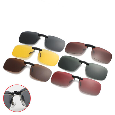 #ad #ad Clip On Sunglasse Polarized Glasses Anti glare Sunglasses UV400 Goggles