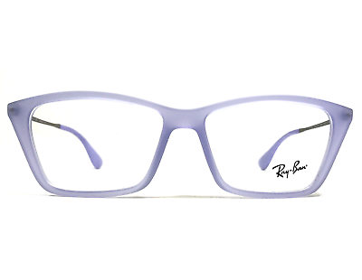 #ad Ray Ban Eyeglasses Frames RB7022 SHIRLEY 5368 Rubberized Purple Gray 54 17 140