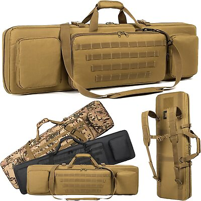 #ad 37quot; 39quot; 47quot; 52quot; Tactical Rifle Bag Gun Padded Soft Case Hunting Storage Backpack