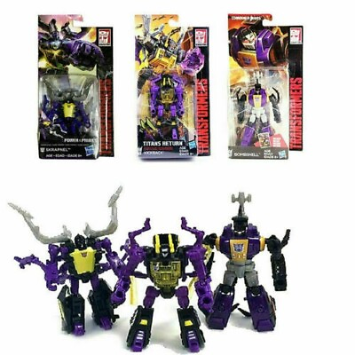 #ad Transformers Legends Class Insecticons Bombshell Shrapnel Kickback New in Box