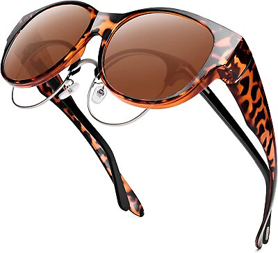 #ad URUMQI Sunglasses Fit Over Glasses for Women Trendy Round Cat Eye Sun Glasses P