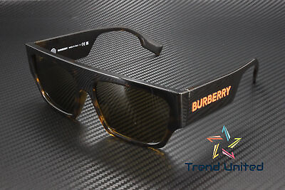 #ad BURBERRY BE4397U 300273 Micah Dark Havana Dark Brown 58 mm Men#x27;s Sunglasses