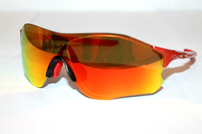 #ad Oakley EVZERO PATH ASIA FIT Sunglasses OO9313 08 Gold Fingerprint Fire Iridium