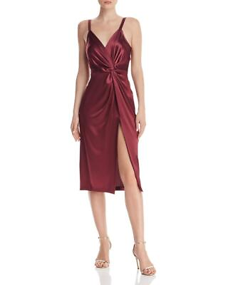 #ad $368 Jill Stuart Size 14 Womens Knee Length Slit Dress A1961 $18.00
