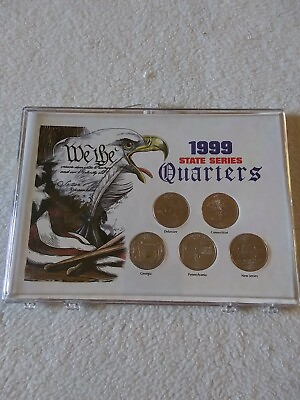 #ad 1999 State Series Quarters 5 Coins