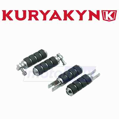 #ad Kuryakyn Small ISO Pegs for 2004 2008 Kawasaki VN2000A Vulcan 2000 Body va