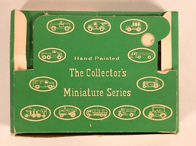 #ad 1950#x27;S COMPLETE HAND PAINTED quot; THE COLLECTOR#x27;S MINIATURE SERIESquot; VEHICLES