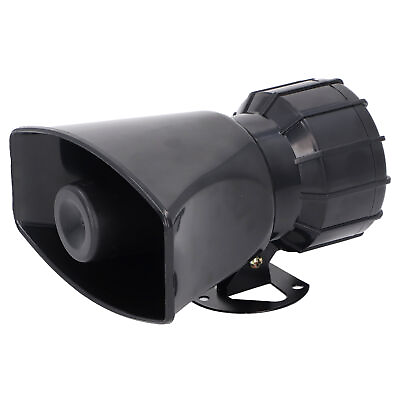 #ad 130DB Siren Speaker 60W HighPower Alarm Horn IndoorOutdoor Warning Device AC220V