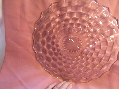 #ad VINTAGE AMERICAN THREE FOOTED CAKE PLATE EXCELLENT CONDITION