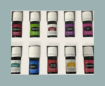 #ad Young Living Essential Oil 5ml Singles And Blends Authentic New Sealed