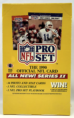 #ad 1990 NFL Pro Set Series 2 Individual Base Cards U PICK