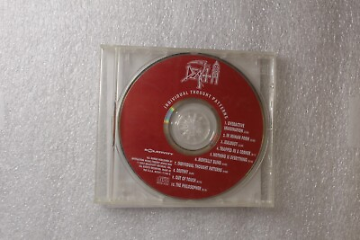 #ad Death Individual Thought Patterns CD 1993 Just The Disc