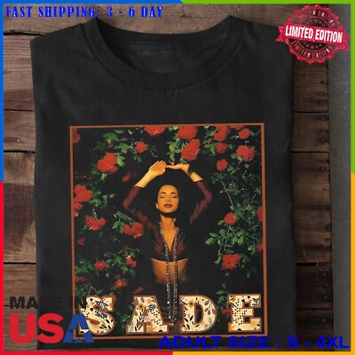 #ad HOT Hot Sade Adu Singer Tour Gift For Fans Unisex T Shirt Full Size S 2XL