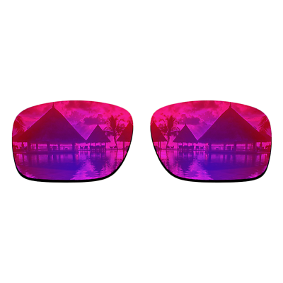 #ad Purple Red Mirror Replacement Lenses for Oakley Holbrook Metal OO4123 Sunglasses