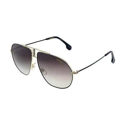 #ad New Carrera Bound 2M2 HA Gold Metal Aviator Sunglasses Brown Gradient Lens