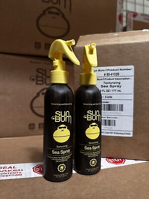 #ad 2 Pack Sun Bum Texturizing Sea Spray 6 oz