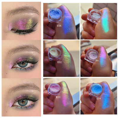 #ad Eyeshadow Palette Matte Powder Eye Shadow Shimmer Glitter Metallic Highlighter