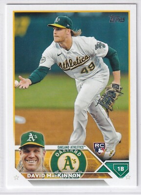 #ad 2023 Topps Baseball Oakland Athletics Team Set Series 1 2 and Update