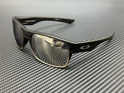 #ad OAKLEY OO9189 30 Matte Black Chrome Iridium Men#x27;s 60 mm Sunglasses