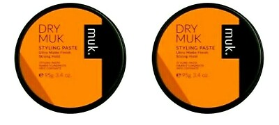 #ad 2X MUK Dry Muk Ultra Matte Hair Styling Paste 95g