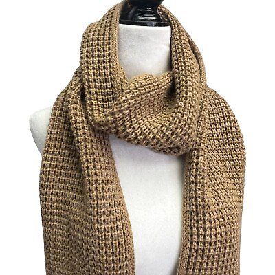 #ad Michael Kors Caramel Beige Scarf with Pockets