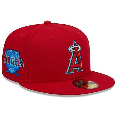 #ad 60355716 Mens New Era MLB 5950 FATHER#x27;S DAY ON FIELD FITTED LA ANGELS $36.99