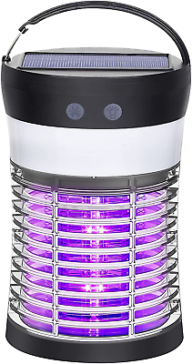 #ad Bug Zapper Electric Solar Mosquito Killer for Indoor amp; Outdoor 3000V High Powe