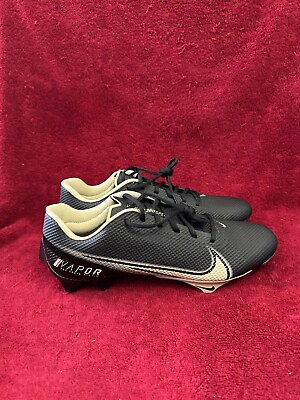 #ad Nike Vapor Edge Speed 360 Football Cleats Black Gold CV6349 004 Men Size 11.5