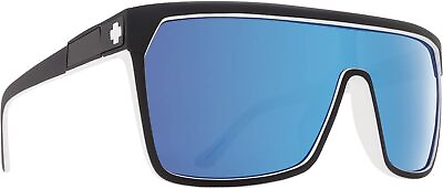 #ad Spy Optics Flynn Sunglasses Whitewall Happy Gray Green w Light Blue Spectra