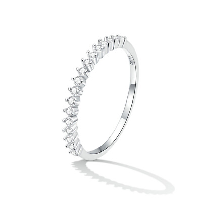 #ad European Luxury 925 Sterling Silver CZ Wedding Gift Women Jewelry