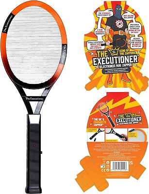 #ad The Executioner Pro Fly Killer Mosquito Swatter Racket Wasp Bug Zapper