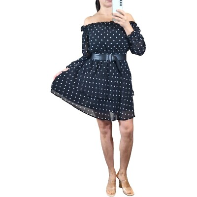 #ad Guess Polka Dress Size Small