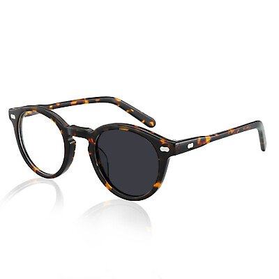 #ad Brand Johnny depp Acetate photochromic Transition reading glasses Sunglasses $28.99