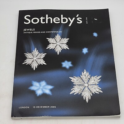 #ad Sotheby#x27;s L05054 Jewels Antique Period And Contemporary 15 December 2005 Catalog