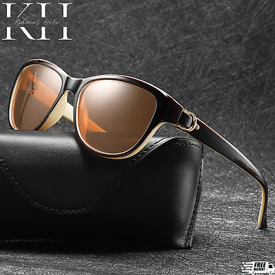 #ad Polarized Sunglasses for Women Lady Cool Trendy Stylish Cat Eye Shades UV400 $10.29